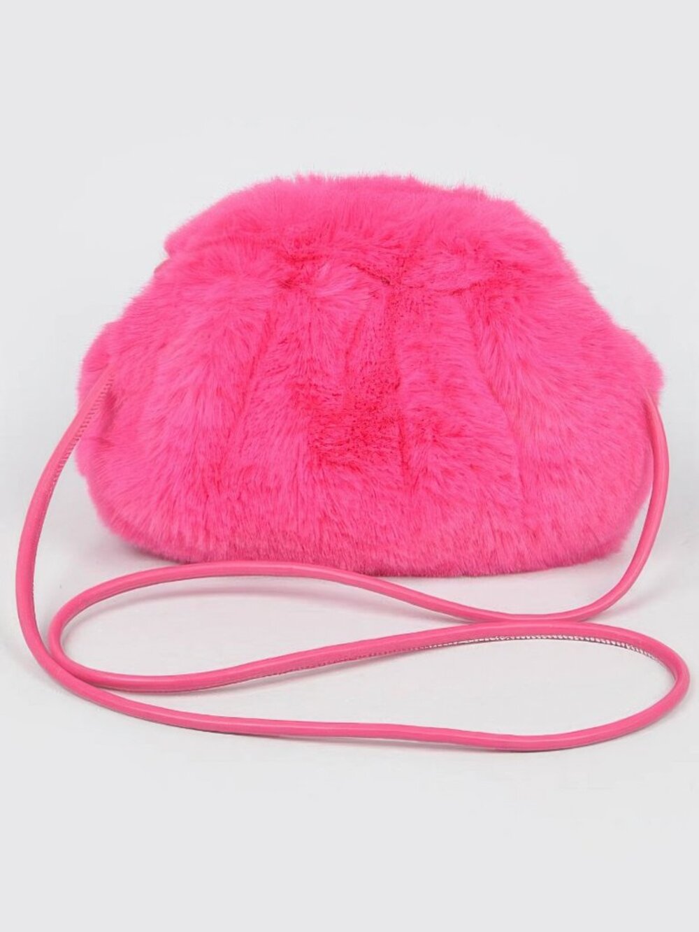 Faux Fur Crossbody Bag